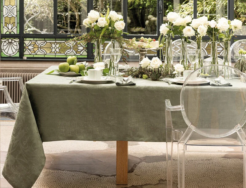 Nappe 100% lin - TIVOLI Verveine