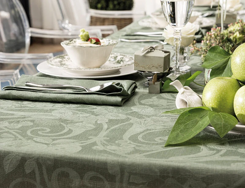 Nappe 100% lin - TIVOLI Verveine