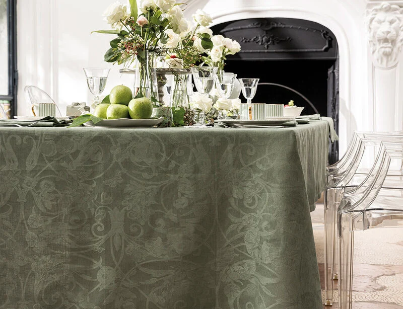 Nappe 100% lin - TIVOLI Verveine