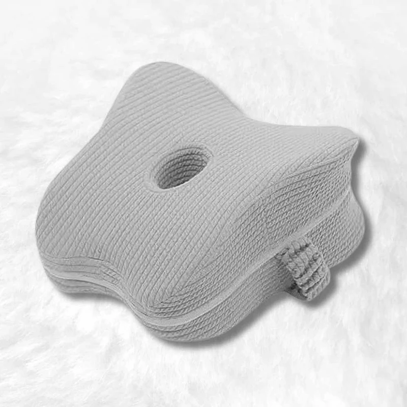 Coussin Genoux pour la Nuit gris clair !