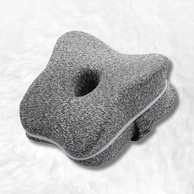 Coussin Genoux pour la Nuit gris !