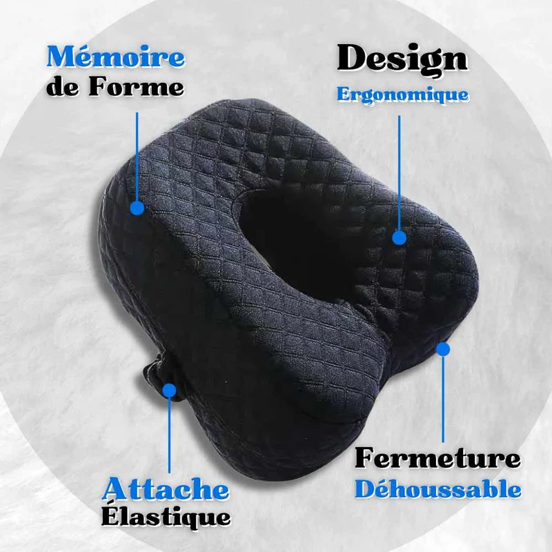Coussin Ergonomique pour genoux noir !