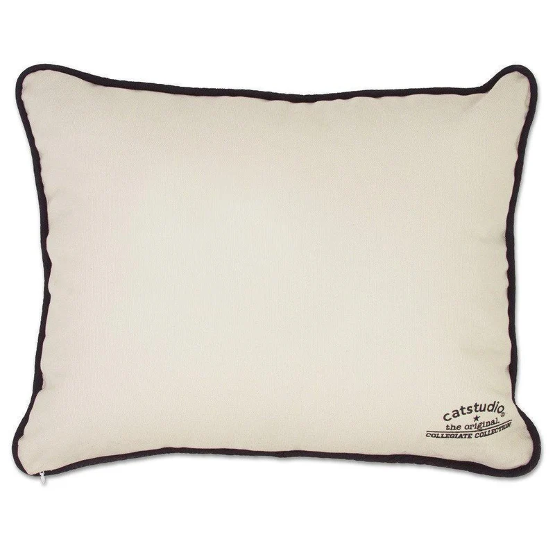 Kentucky Derby Embroidered CatStudio Pillow