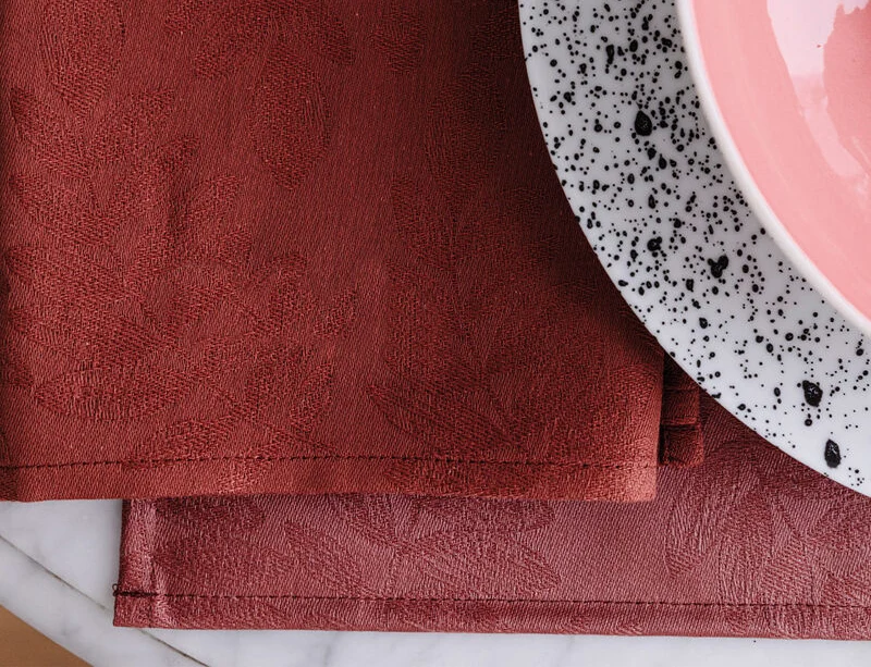 Serviette de table 100% coton - VEGETAL MOOD
