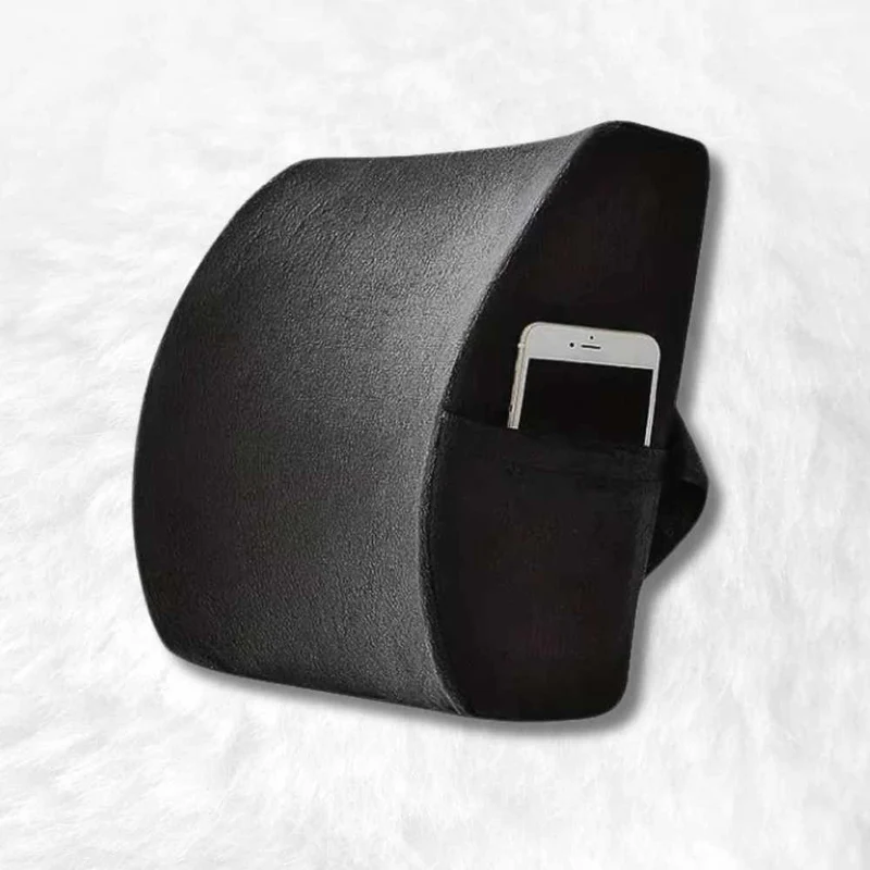 Coussin Lombaire avec Rangement noir !