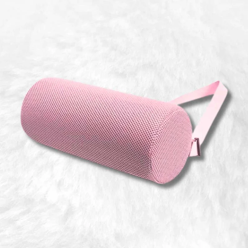 Coussin Lombaire Siège de bureau Rose !