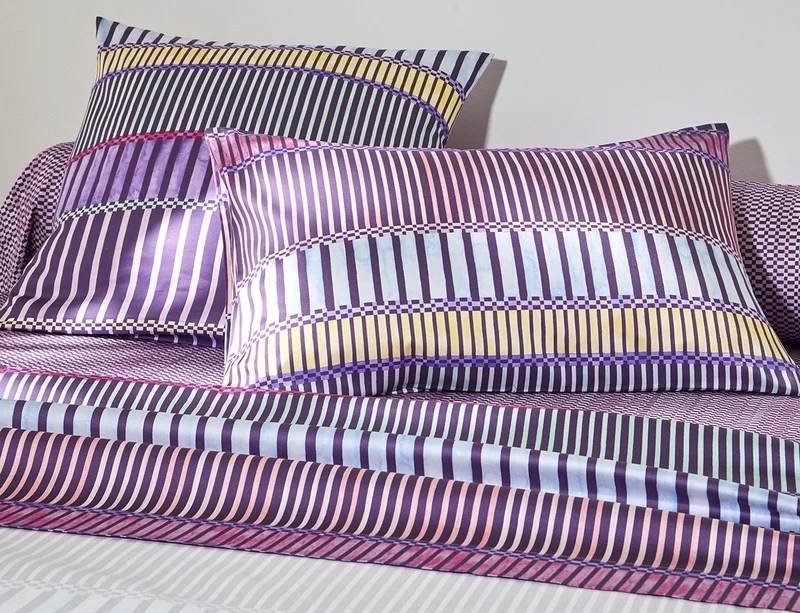 PORTOFINO Ultraviolet - Satin imprimé