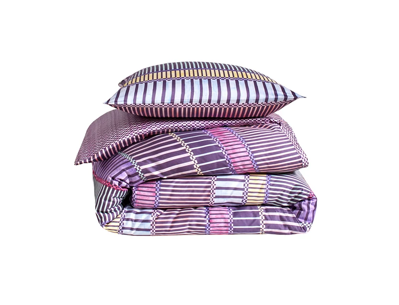 PORTOFINO Ultraviolet - Satin imprimé