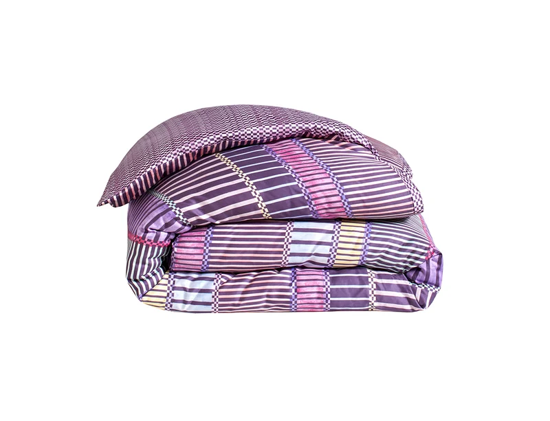 PORTOFINO Ultraviolet - Satin imprimé