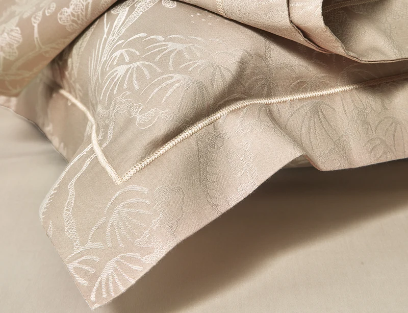 ODYSSÉE Chanvre - Satin Jacquard
