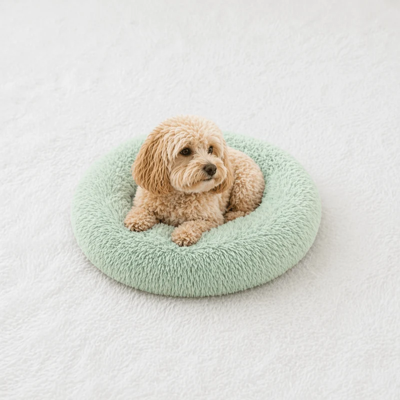 Coussin Anti-stress pour Chien Vert Pastel !
