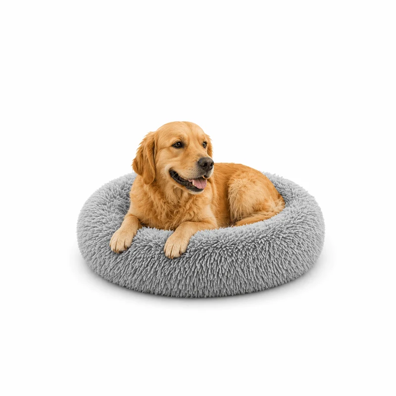 Coussin Anti-stress pour Chien Gris !