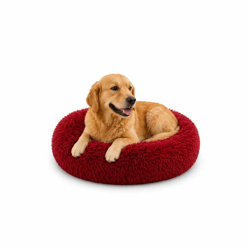 Coussin Anti-stress pour Chien Rouge !