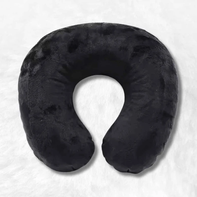 Coussin Avion Gonflable noir !
