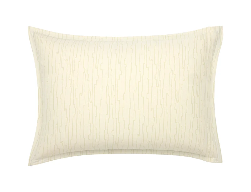 Taie d'oreiller Satin de coton - MOONFLOWER Gris