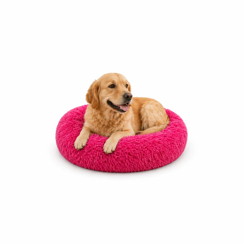 Coussin Anti Stress pour Chien Fushia !