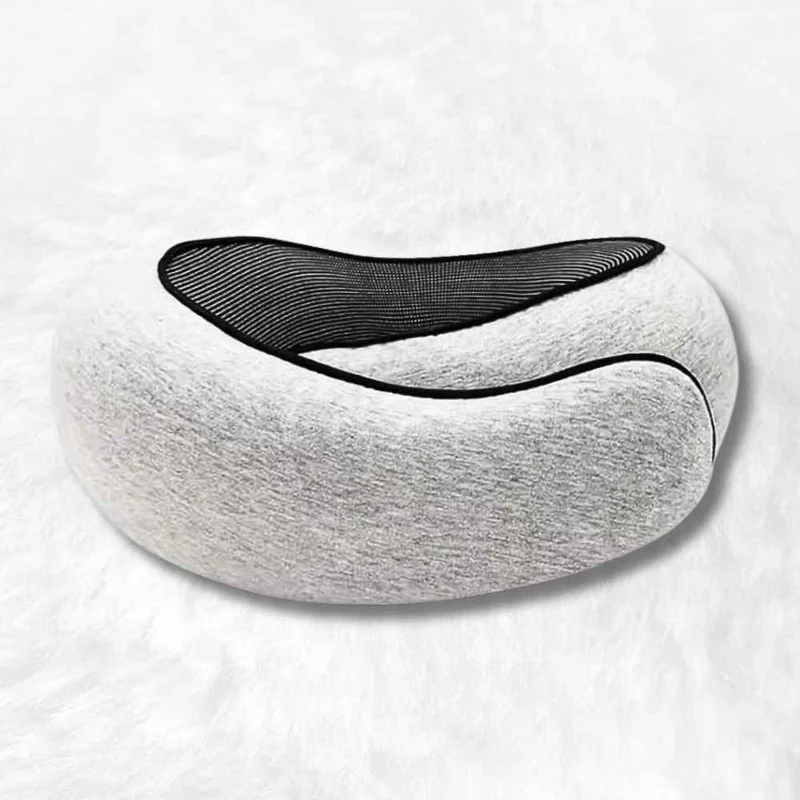 Coussin de Voyage Nuque Gris !