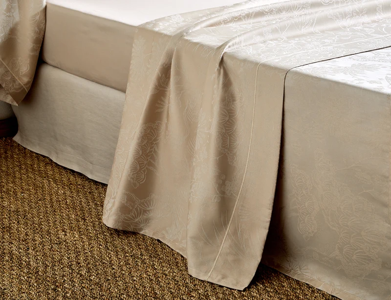 ODYSSÉE Chanvre - Satin Jacquard