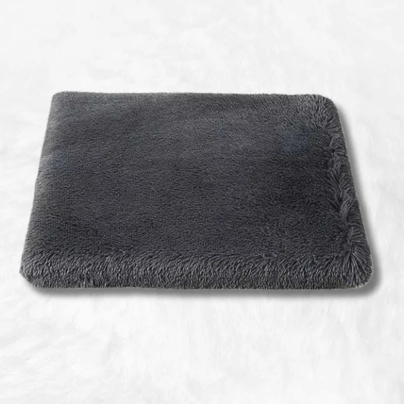 Lit Coussin Déhoussable Noir pour Chien !