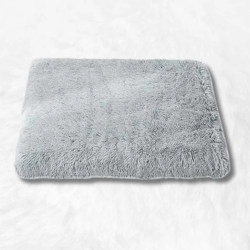Lit Coussin Déhoussable Gris pour Chien !