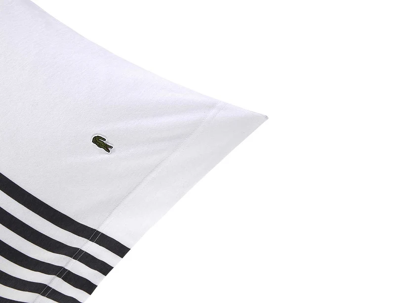 Taie d'oreiller Jersey Biologique - L BAYADERE Bitume