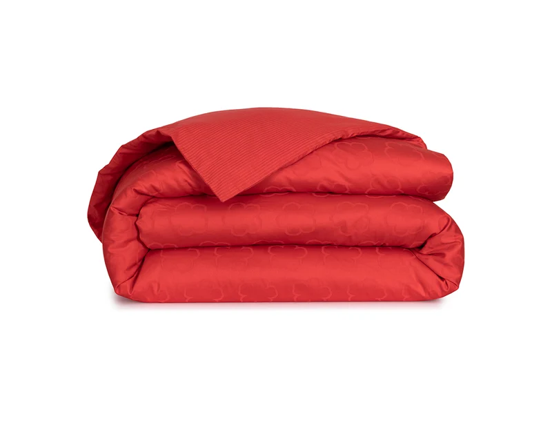 Drap housse Satin Jacquard - K HANADOT Pavot