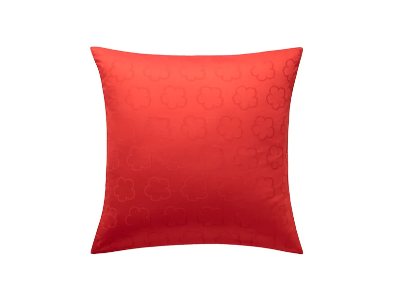Taie d'oreiller Satin Jacquard - K HANADOT Pavot