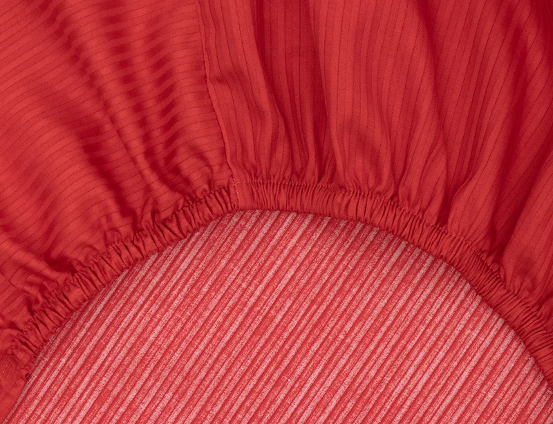 Drap housse Satin Jacquard - K HANADOT Pavot