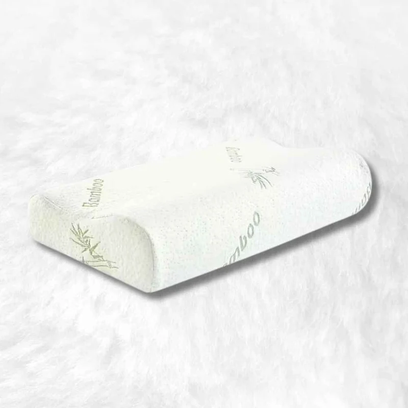 Coussin Cervical Bambou blanc !