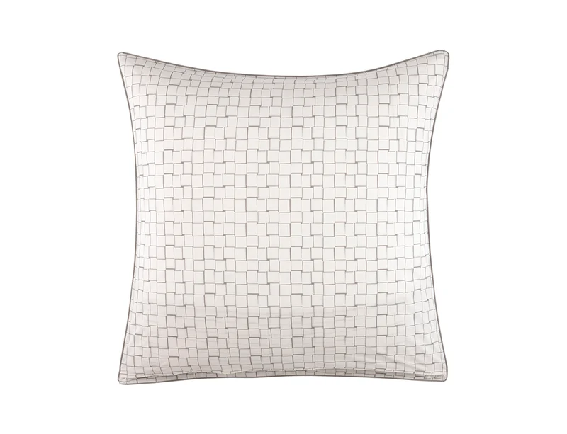 L BLOCK Greige - Percale de coton biologique