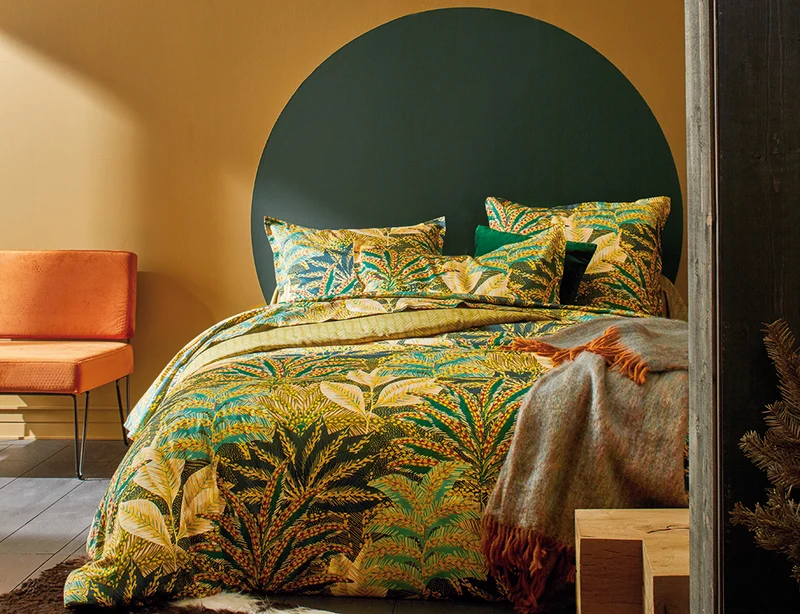 Courtepointe Satin de coton - FANTASMAGORIE Jungle
