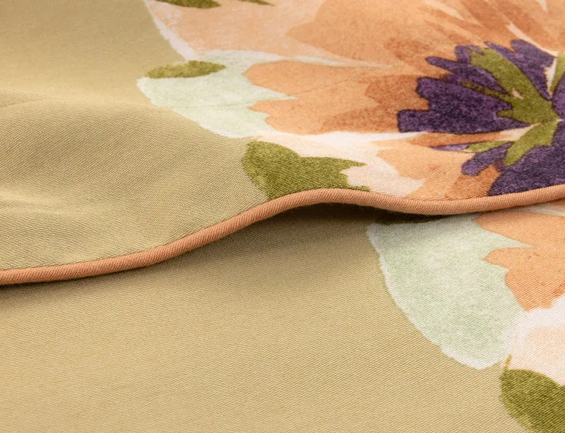 Drap plat FALBALAS Satin de coton lavé - OLIVIER DESFORGES