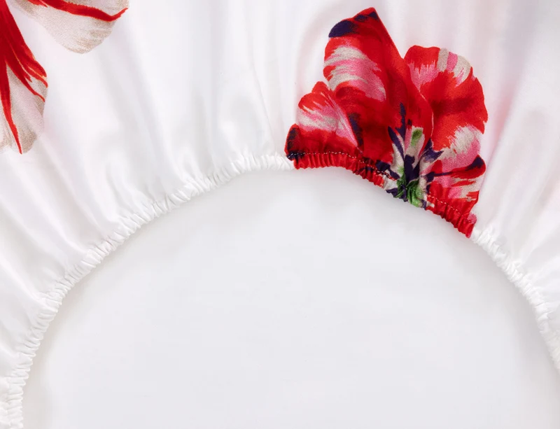 Drap housse Satin de coton - K FLEUR
