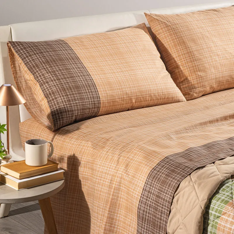 Completo Lenzuola Remy Moderno in Cotone
