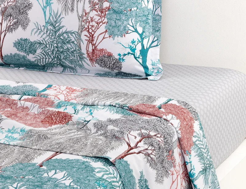 VIE SAUVAGE - Percale de coton