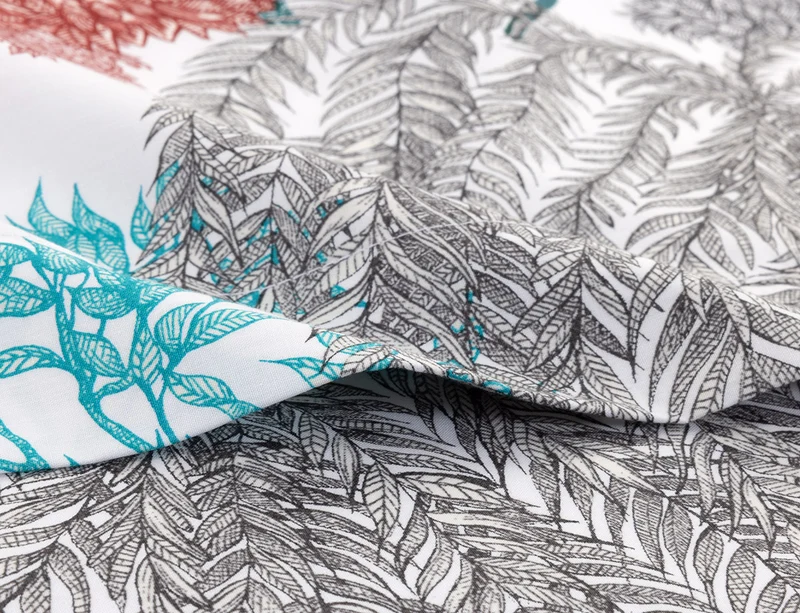 VIE SAUVAGE - Percale de coton