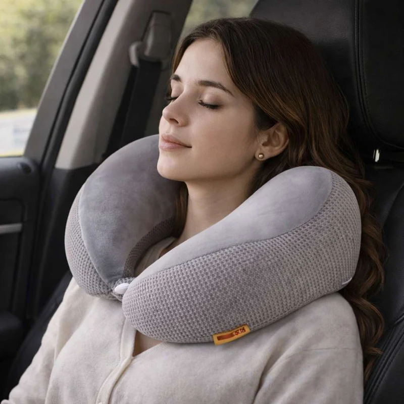 Coussin de Voyage Voiture gris !