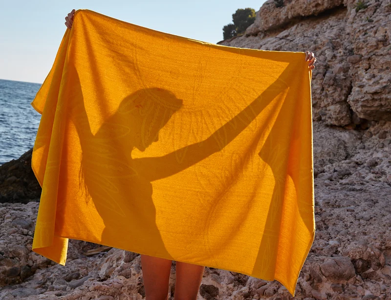 Drap de plage - ZEUS Jaune