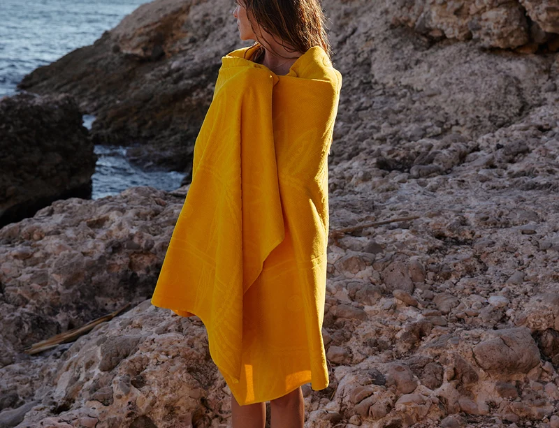Drap de plage - ZEUS Jaune