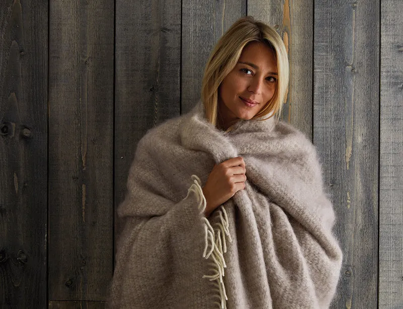 Plaid Mohair et Laine - DIANA