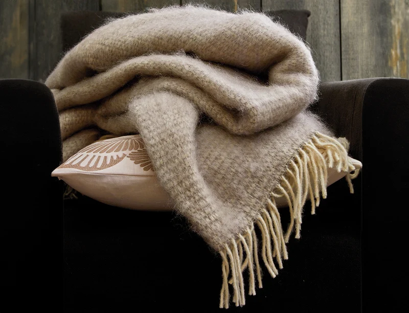 Plaid Mohair et Laine - DIANA