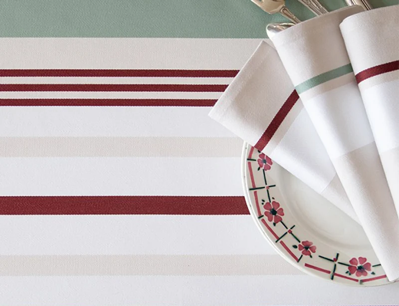 Set de table Coton - DONIBANE Eucalyptus