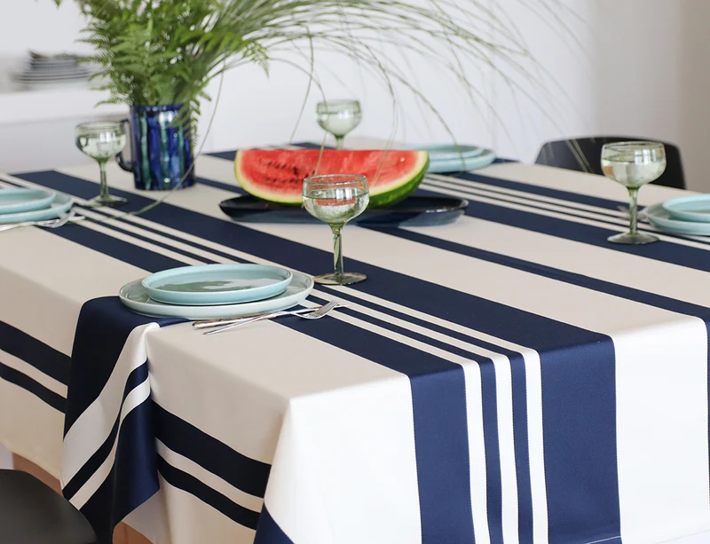 Serviette de table Coton - PAMPELUNE Encre