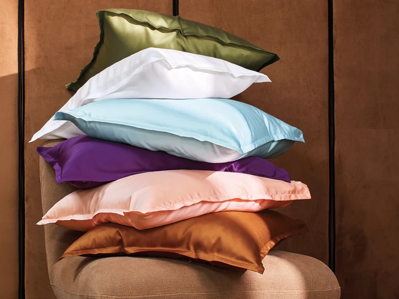 Taie d'oreiller Satin Tencel - MOUSSON