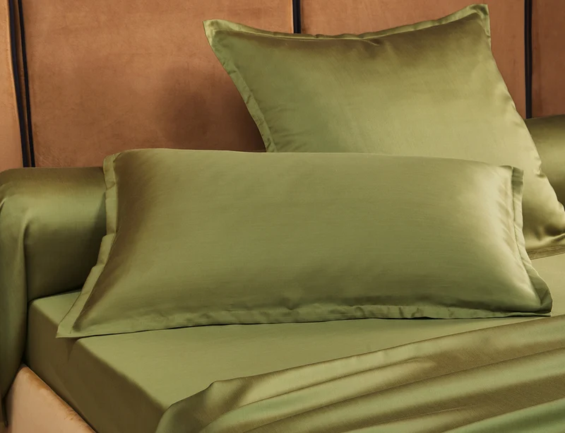 Taie d'oreiller Satin Tencel - MOUSSON