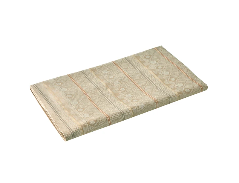 Drap plat Satin Jacquard - ALLEGRO Naturel
