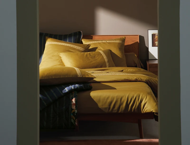 HERITAGE Ambre - Satin de coton