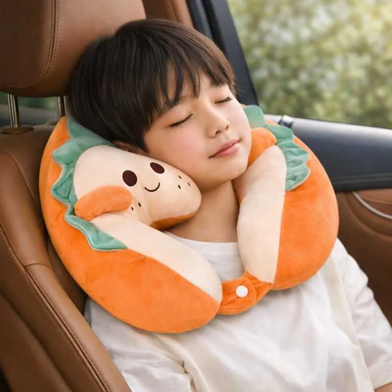 Coussin Avion Enfant orange !