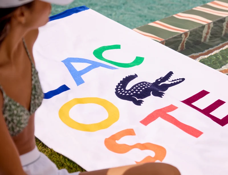 Drap de plage - L CROCOLOR