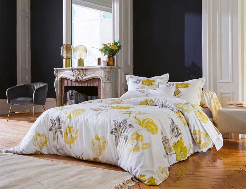 Housse de couette - TULIPE MANIA Miel